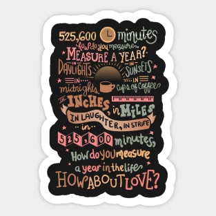 Measure In Love Sticker